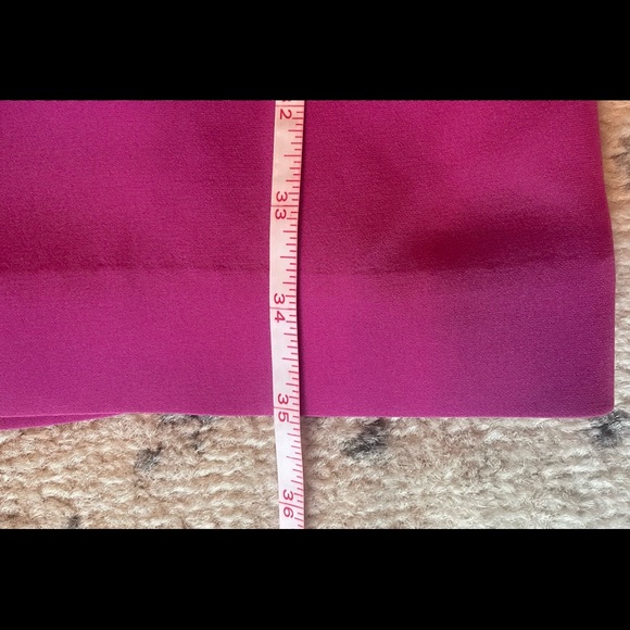 Tory Burch fuchsia silk one-shoulder mini dress, size 2 - Picture 4 of 15